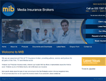 Tablet Screenshot of mediainsurance.com
